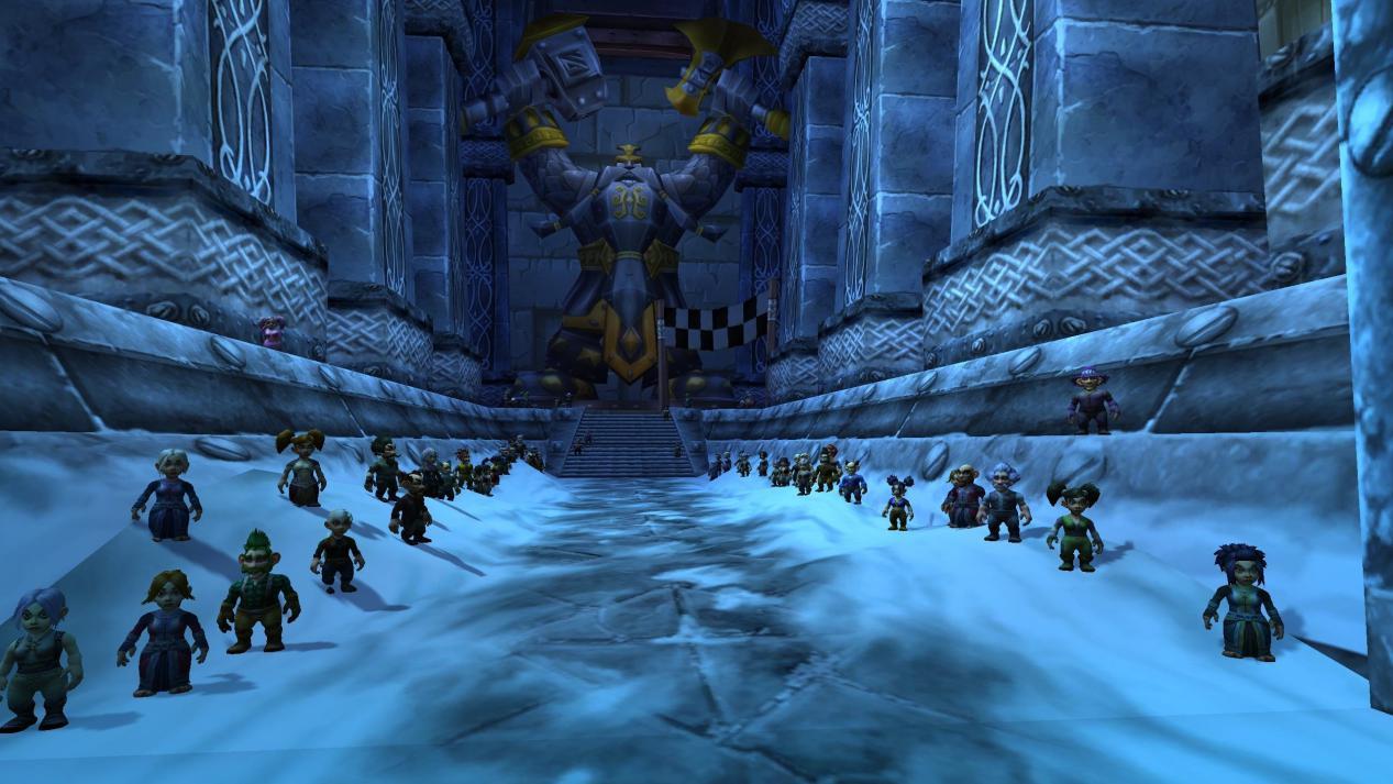 为了一张合影被联盟疯狂追杀!看魔兽中的那些最美雪景