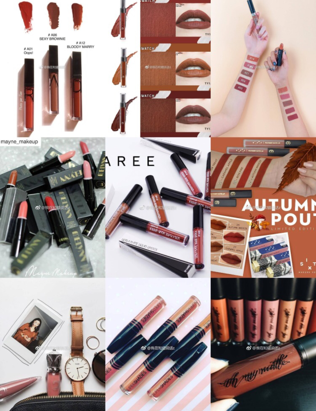 到泰国曼谷必买东西清单,泰国彩妆必买18样图片大全