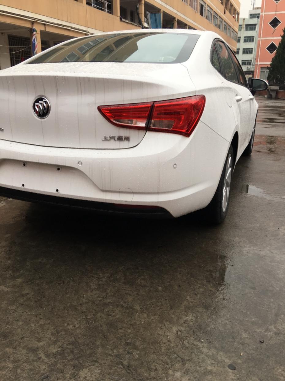 新款别克威朗提车75公里,别克白色威朗gs