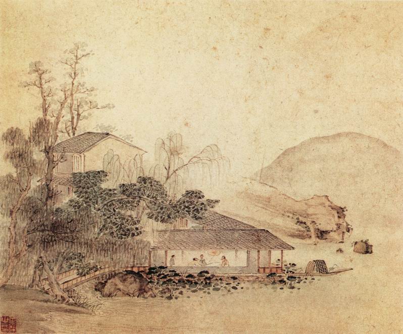 清代山水画图片大全曝光,清代山水画真迹图片