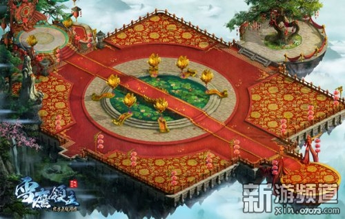 品味超凡异界新游《雪鹰领主》场景原画先瞻