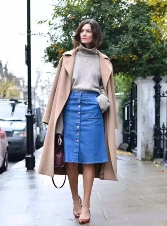 高圆圆和杨幂同穿绿色的裙子,杨幂高圆圆穿毛衣