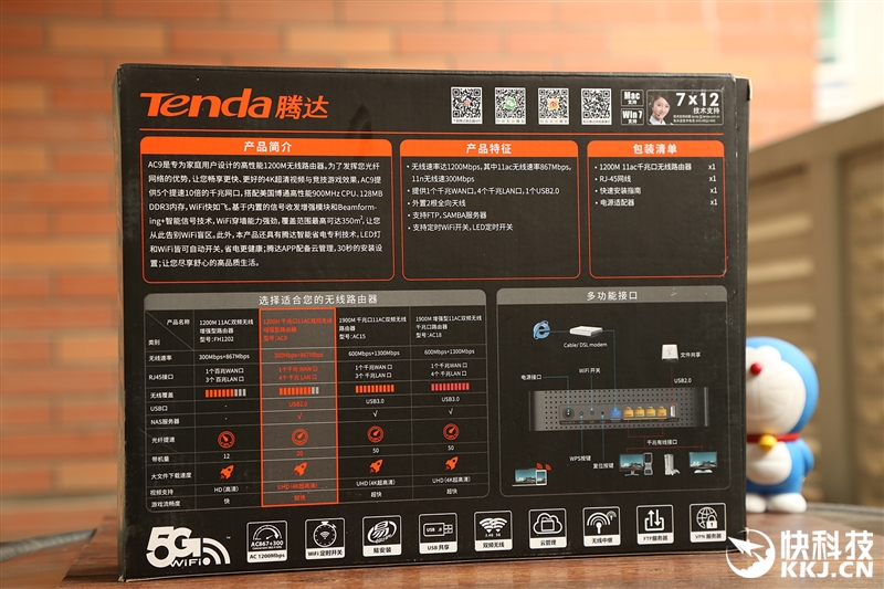 腾达路由器ac10评测,腾达1200光纤专用11ac双频路由器