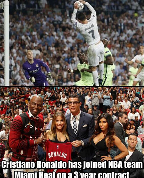 c罗和c罗打球,c罗教练与球迷