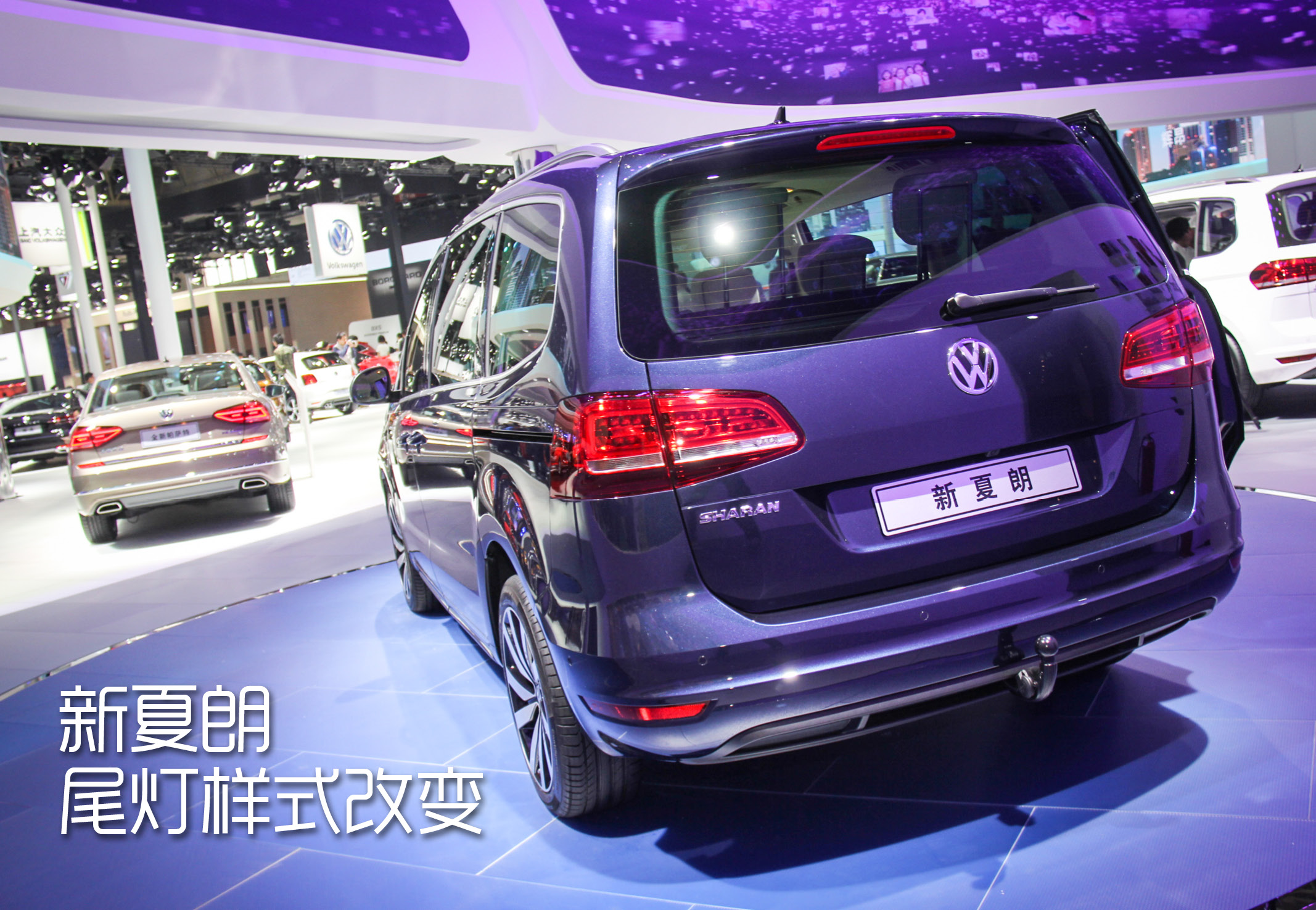 2017款大众夏朗7座mpv真实油耗,mpv商务车到店12年大众夏朗七座mpv