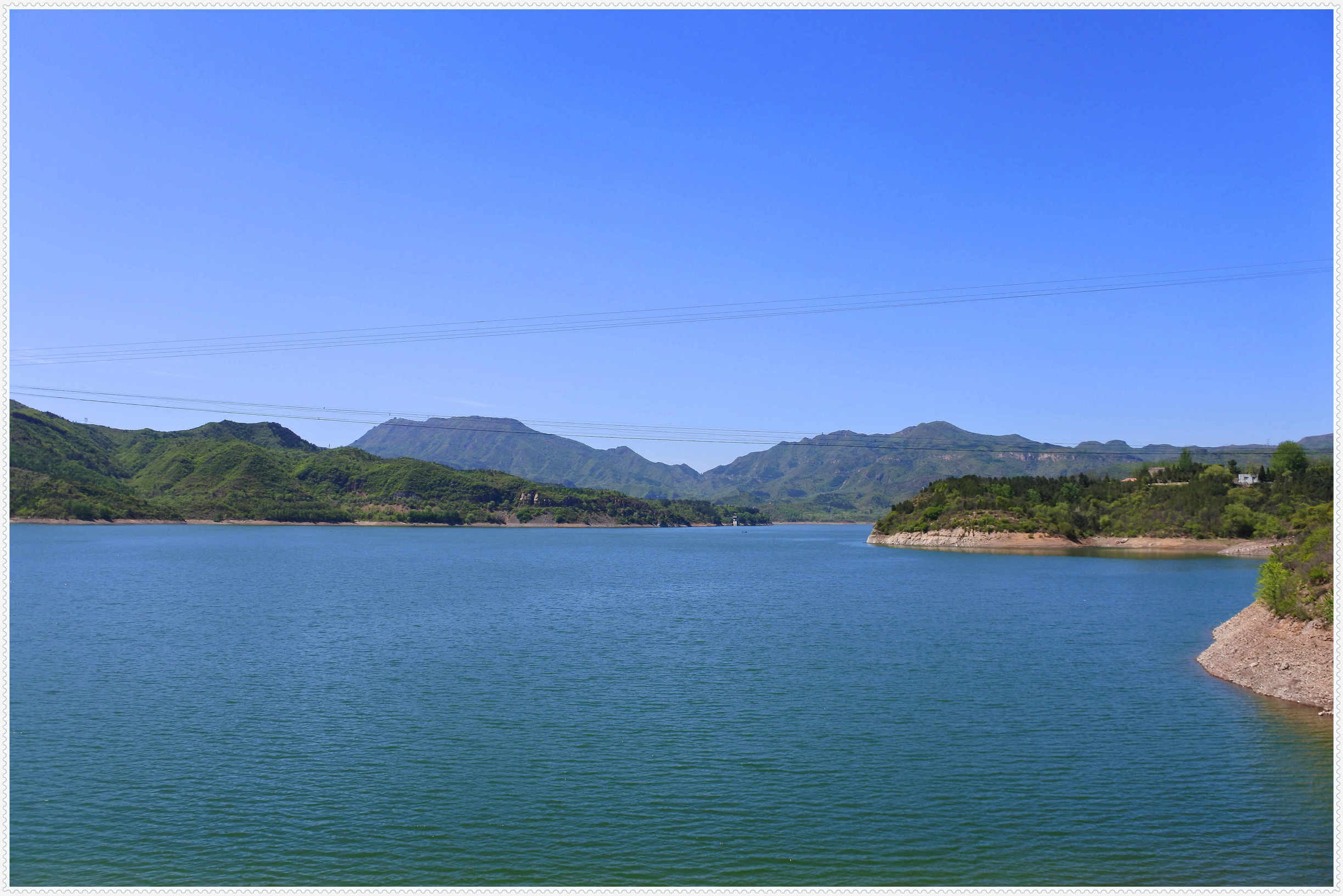 畅享春色京北水库激战黄金野鲤