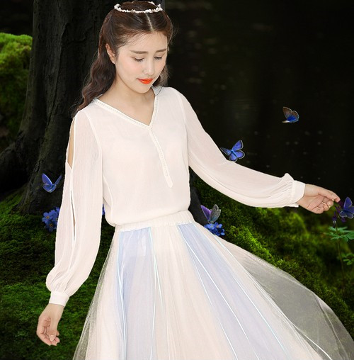 雪纺衫小众夏季,雪纺衫小众夏