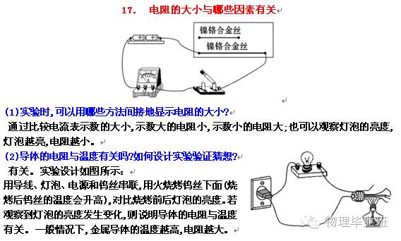 (全精!)中考物理冲刺——实验题“注意事项”总结归纳!