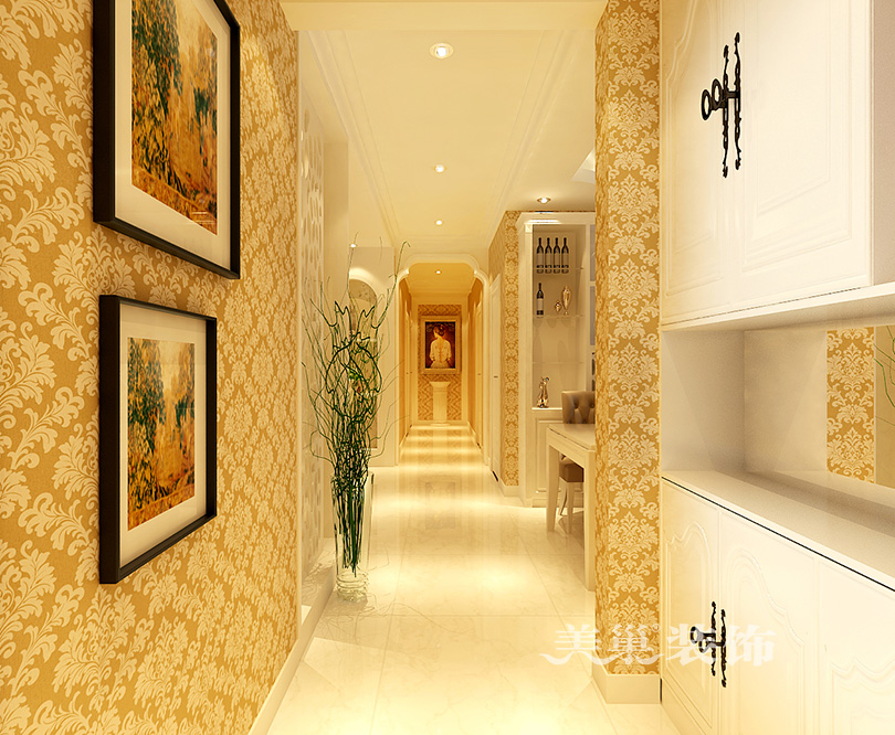 正商明钻一期两室一厅装修,郑州正商恒钻150平轻奢风图片