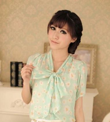 圆脸盘发好看简单好学,适合大圆脸女生盘发的发型