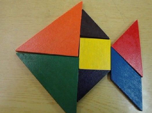 益智玩具七巧板原来的样子,七巧板玩具怎么玩体现层次性