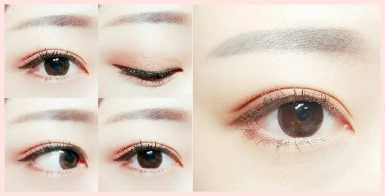 韩妞的眼影怎么盘,美瞳推荐韩系妆容