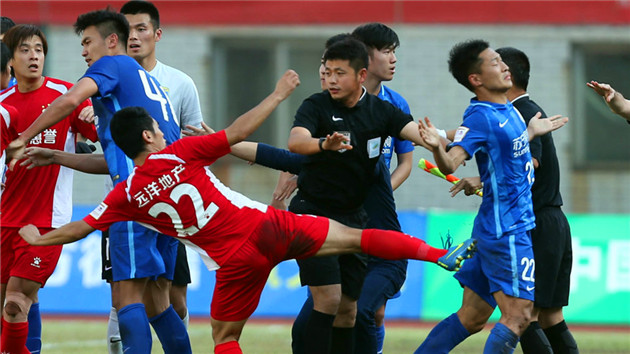 业余球队群殴,业余联赛打人