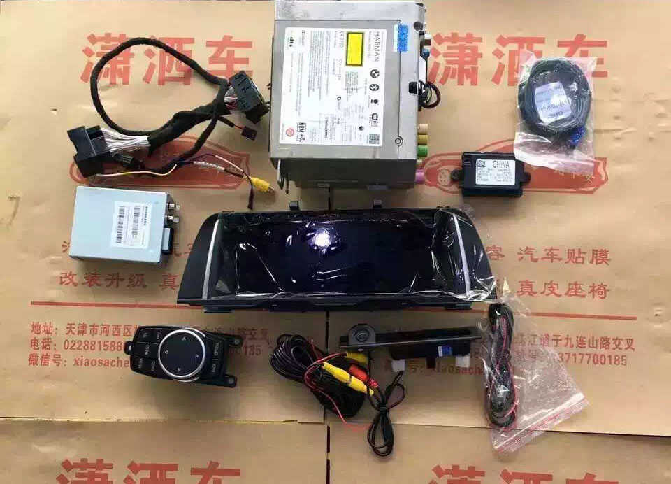 宝马nbt中控屏幕有哪两款,宝马nbt主机中控旋钮