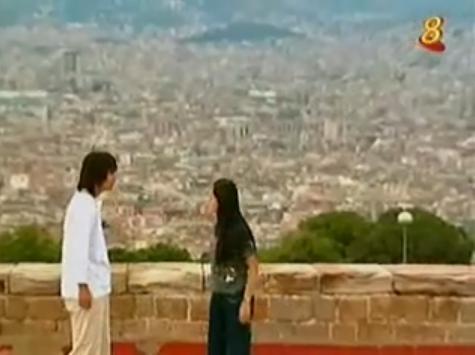 流星花园精彩片段,流星花园巴塞罗那喷泉