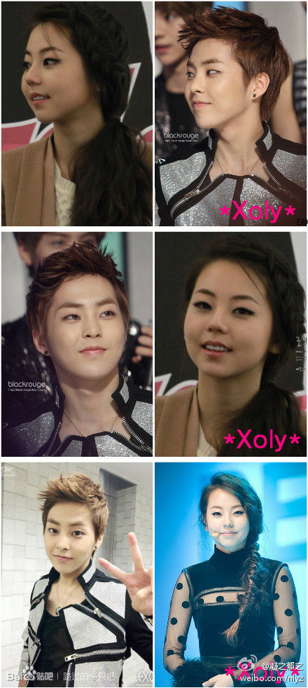 撞脸韩星,撞脸的韩国女明星