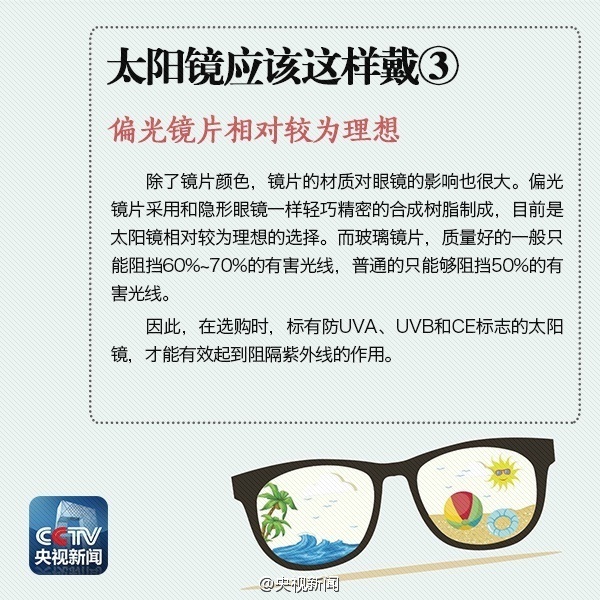 爱美无忧：你好，你的夏日墨镜装备已送达~