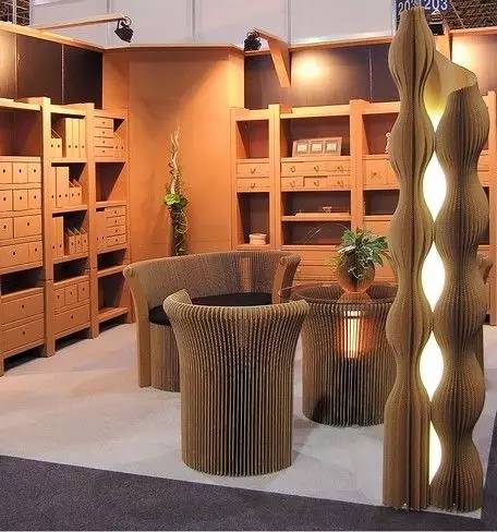 对甲醛说NO！瓦楞纸家具让你高枕无忧