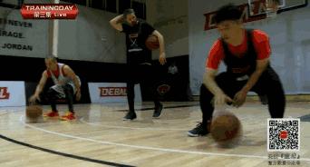 柯凡篮球训练,王猛柯凡杨毅加内特隔扣格里芬