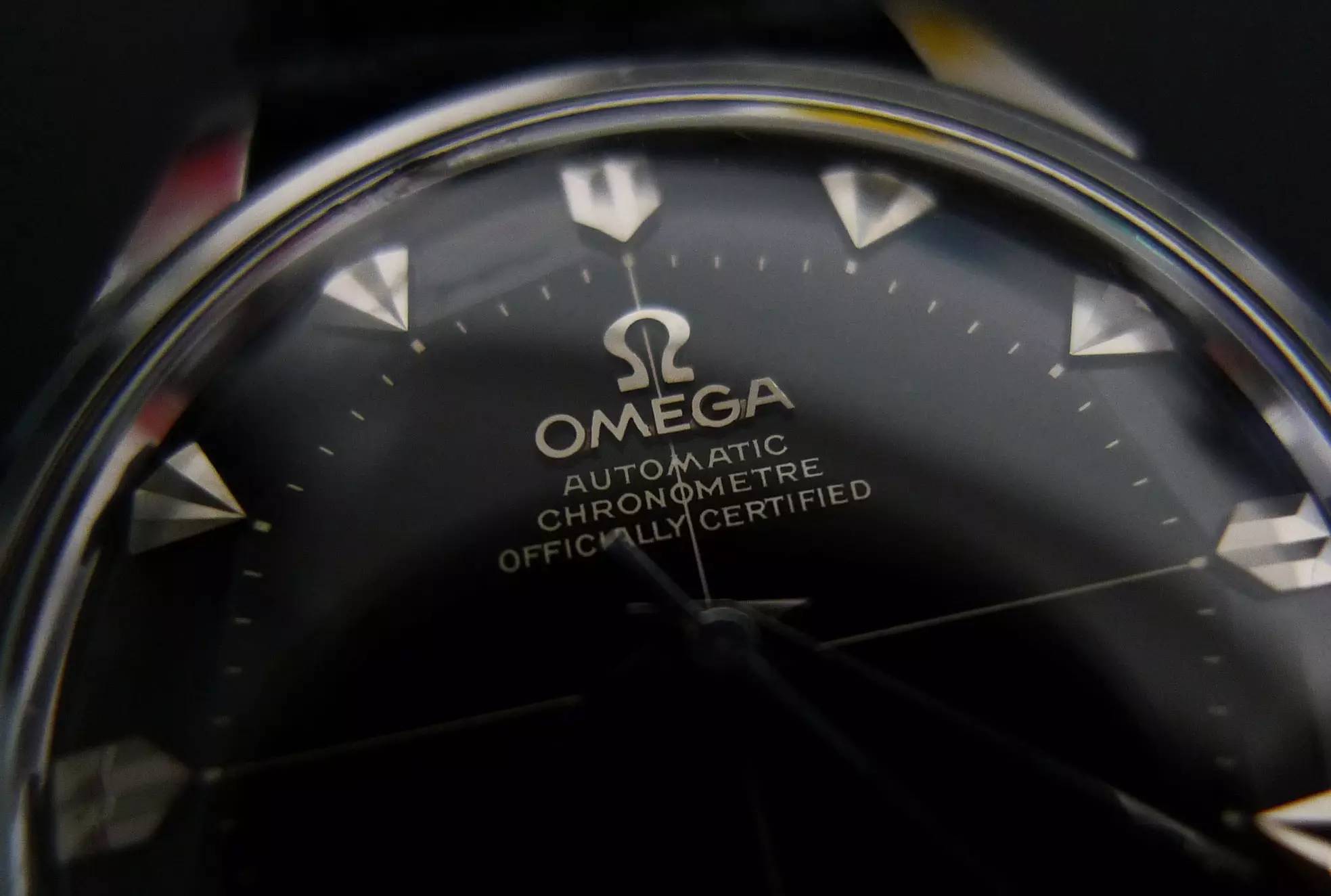 欧米茄星座双鹰2003款黑面,欧米茄古董表鉴别