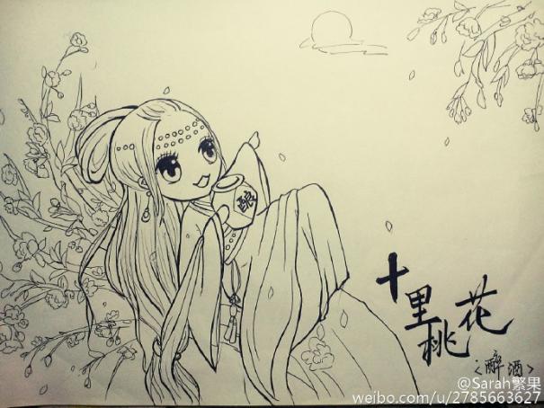 钀界瑪鐢熻姳鎵嬬粯,钀界瑪鐢熻姳鍥界敾