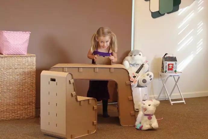 对甲醛说NO！瓦楞纸家具让你高枕无忧