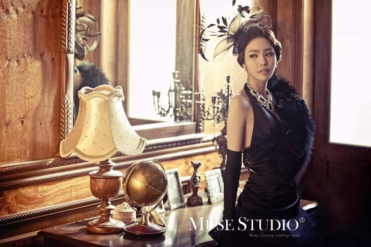 海南拍韩式婚纱照哪里好,今天拍一组复古婚纱照