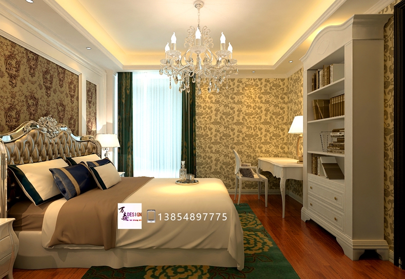 *安泰**宝盛广场180平——典雅欧式风格尽显奢华品质