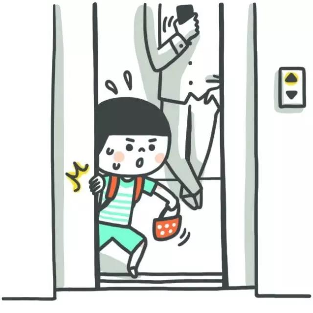 电梯很危险安全教育,搭电梯遇到危险吗