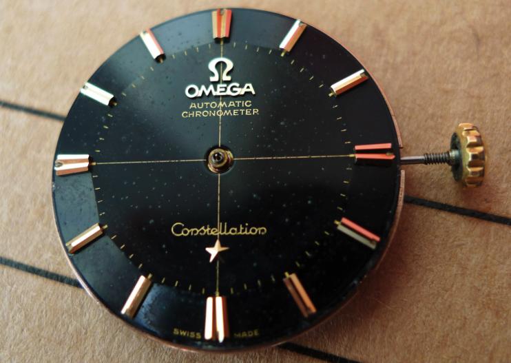 欧米茄星座双鹰2003款黑面,欧米茄古董表鉴别