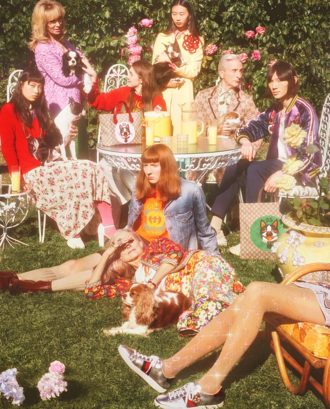 gucci搞怪风,gucci慢动作视频