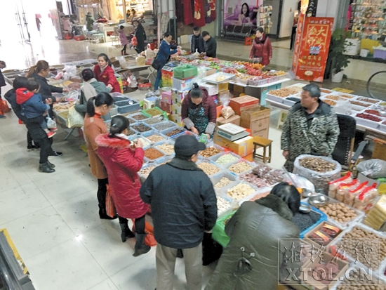 湘潭市年货,年货市场年味浓人气火爆采购忙