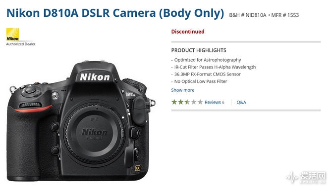 尼康d810D850单反相机,尼康d810a天文版