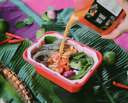 在家躺着吃火锅视频,南宁美食泰式火锅