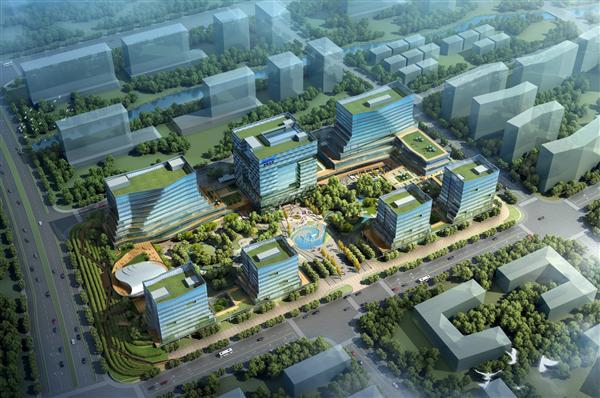 杭州海康威视和海康科技,杭州中电海康余杭总部