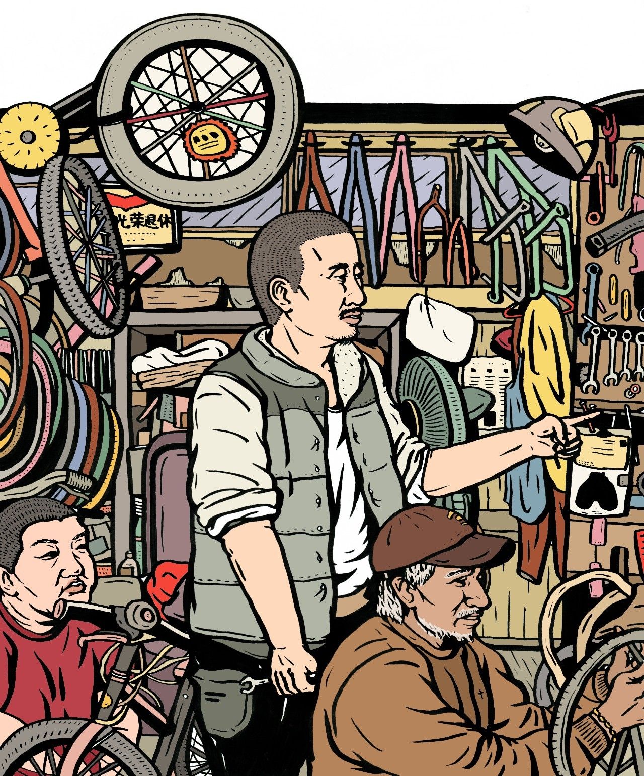 脚踏车铺开成了饭店，不远万里来的智利人当洗碗工......|海派小店