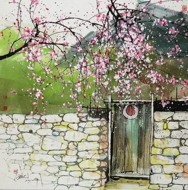 带有颜色的诗词大全100首,十种词牌十首诗词