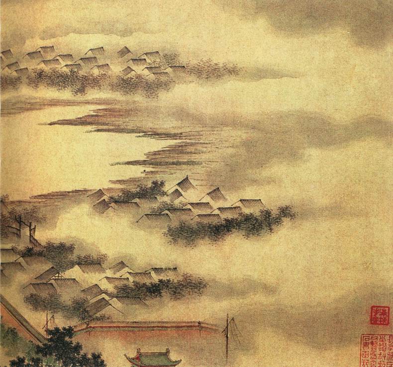 清代山水画图片大全曝光,清代山水画真迹图片