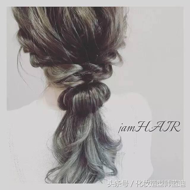 不烫不染怎么弄发型,不烫头发教程