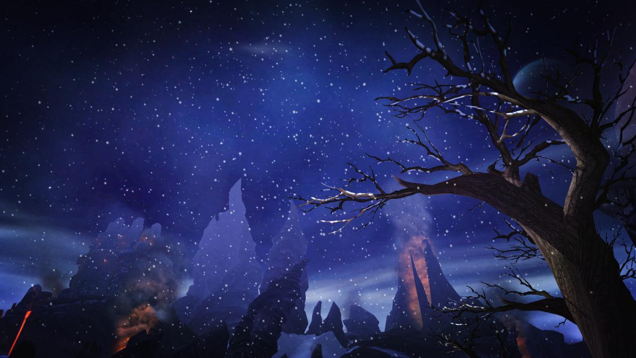 为了一张合影被联盟疯狂追杀!看魔兽中的那些最美雪景