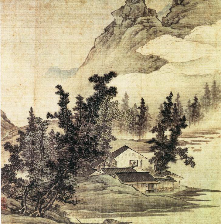 清代山水画图片大全曝光,清代山水画真迹图片