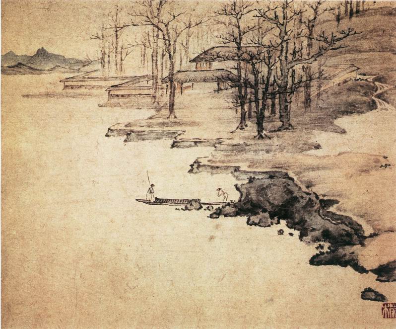 清代山水画图片大全曝光,清代山水画真迹图片