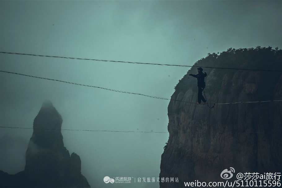 人间仙境神仙居,雨中仙境美景