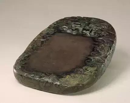 故宫博物院藏乾隆御用朱批砚,故宫博物院藏乾隆御用朱批紫砂砚