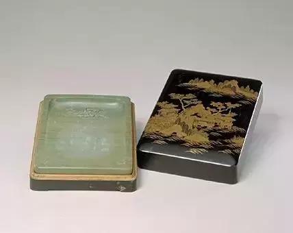 故宫博物院藏乾隆御用朱批砚,故宫博物院藏乾隆御用朱批紫砂砚