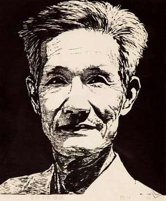 李桦绘制版画插图,李桦版画