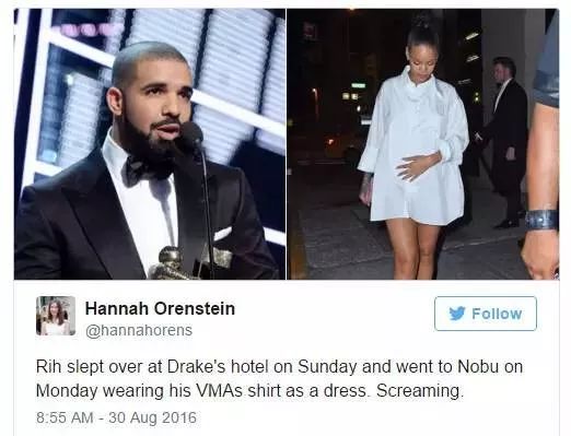 蕾哈娜的三角恋,蕾哈娜的第三次恋情