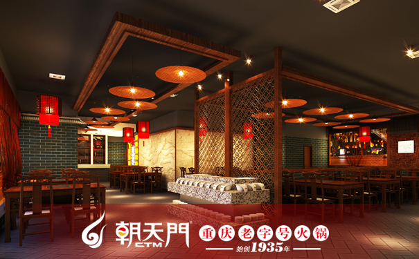 加盟火锅店装修风格网红,加盟火锅店装修费用