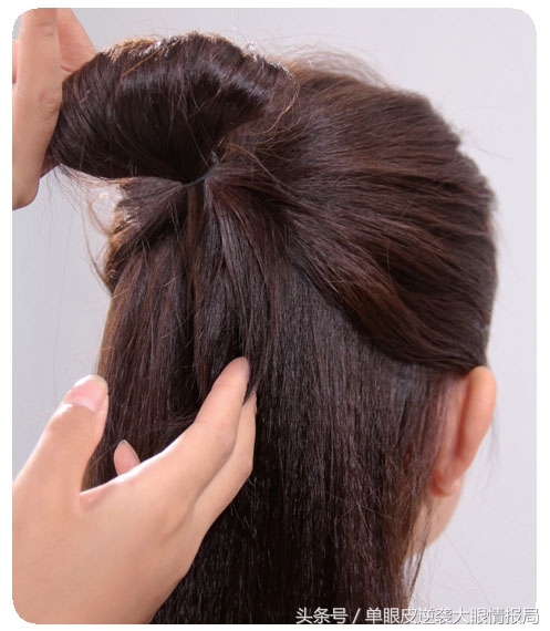 7-12岁儿童公主头编发不要蝴蝶结,适合戴大蝴蝶结的编发无刘海