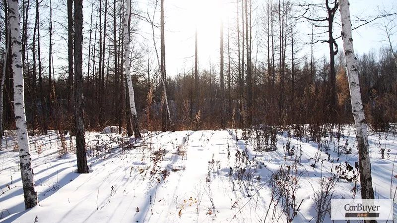 开着昂科威探索中俄边界！在冬天感受一下边陲小镇的极寒